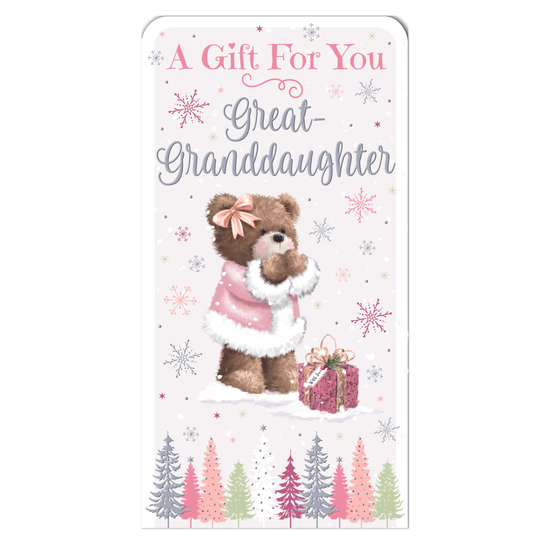 12pk Caption Money Wallet Great-Granddaughter