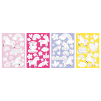 Eurowrap Colour Your Own Stickers Unicorn