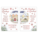 Poppyhill 12 Pack Cards C50 Christmas Open