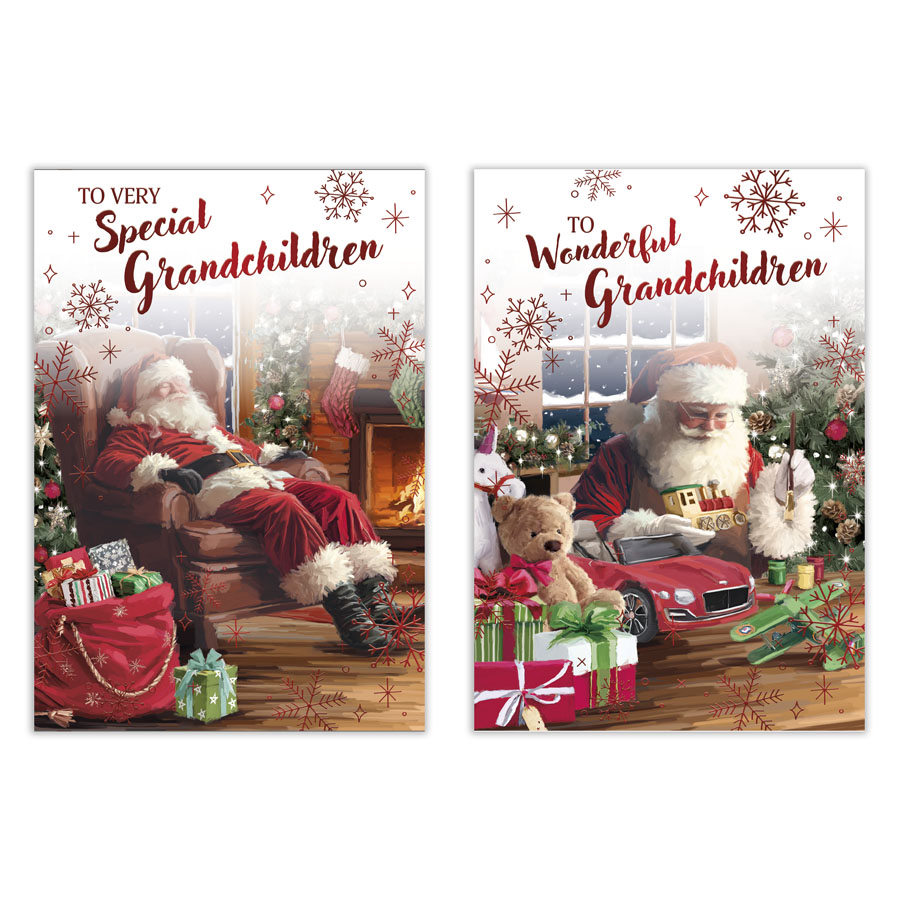 Poppyhill C50 Christmas Grandchildren 12pk