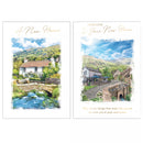 Poppyhill 12-pack New Home greeting cards with colorful designs and heartfelt messages for new homeowners.