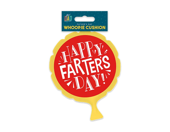 Gem Imports Whoopie Cushion Farter's Day 19x16x4cm