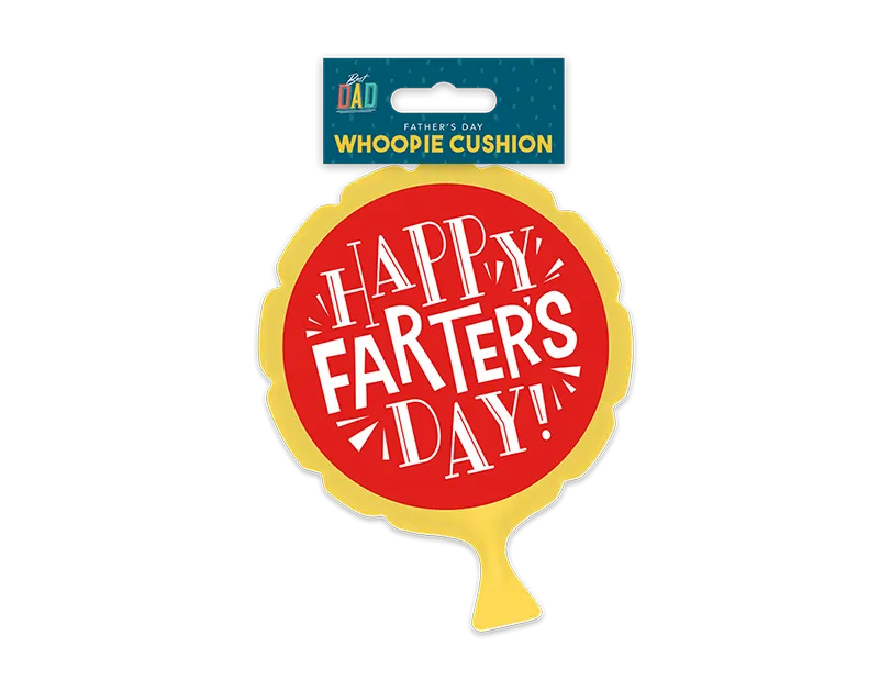 Gem Imports Whoopie Cushion Farter's Day 19x16x4cm