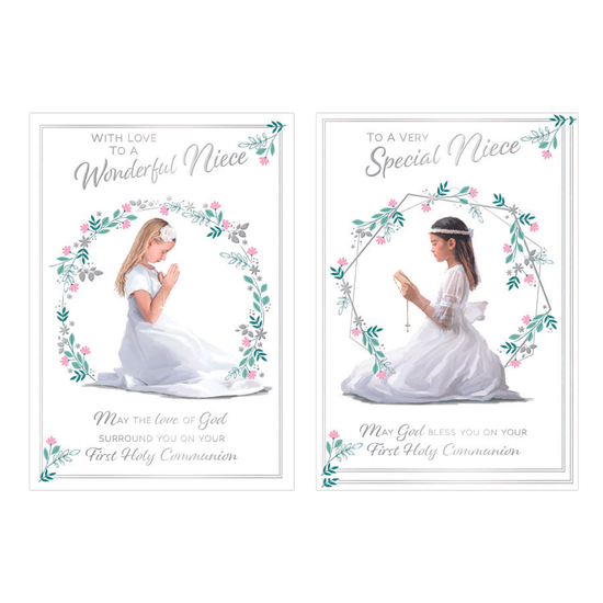 Poppyhill 12 Pack Cards C50 Communion Niece