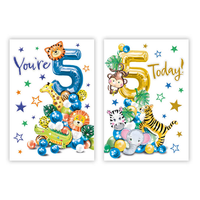 Poppyhill C50 Birthday Age 5 12pk