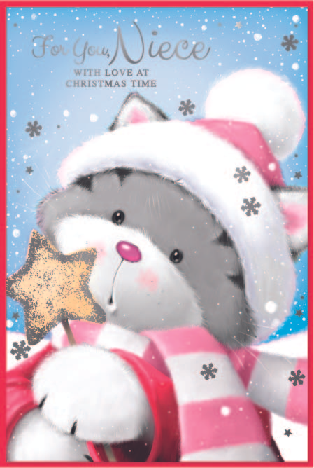 Simon Elvin 6 Pack Cards C75 Christmas Niece