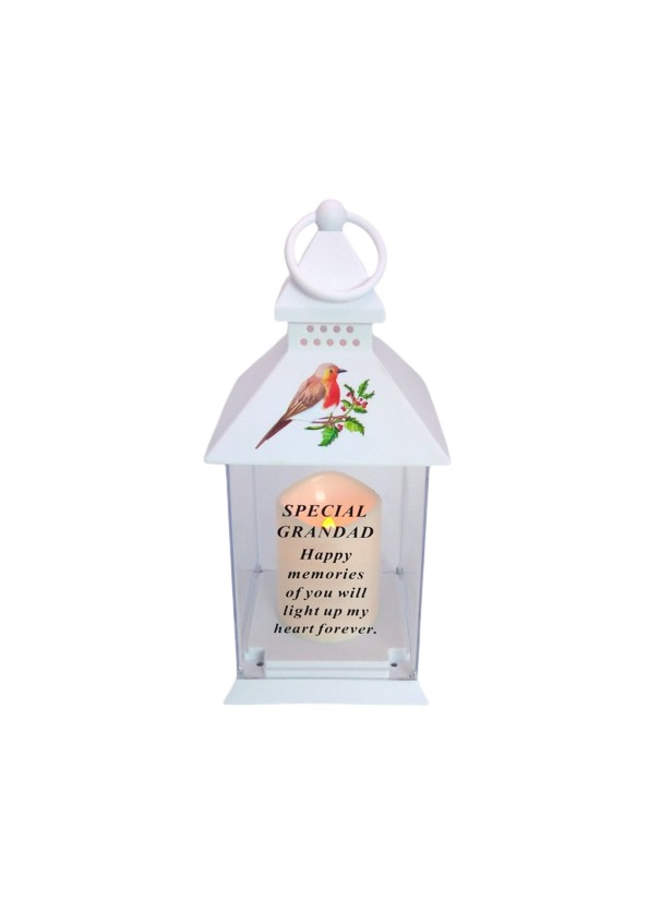 David Fischoff Memorial Lantern Grandad 25x10x10cm