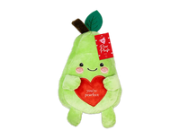 Gem Imports Soft Toy Pear With Love Heart 27cm