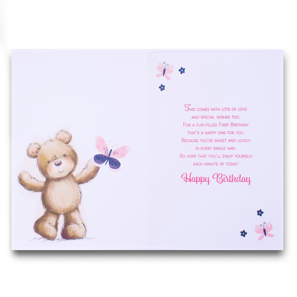 Prelude C90 Birthday Age 1 Granddaughter 6pk