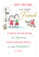 Regal 6 Pack C75 Cards Christmas Friend