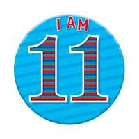 Small Badges Age 11 Male 6pk