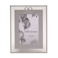 Milestones Frame Silver Age 90 4x6