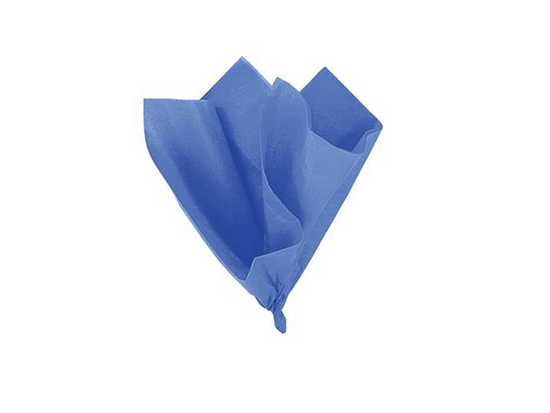 Unique 10 Sheet Tissue Paper Royal Blue