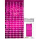 Fuchsia Retangle Foil Backdrop 1m x 2m