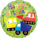 Anagram Birthday Trucks 18" Foil Balloon