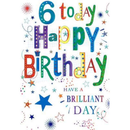 Simon Elvin C50 Birthday Age 6 6pk