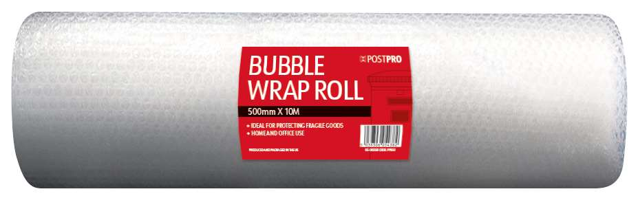 Bubble Wrap Roll Extra Large 500mmx10m BGC Label