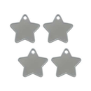 Sear 100 Pack Balloon Weight Star Silver 8g