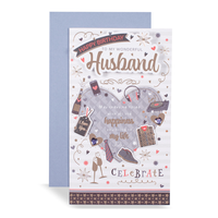 Excellence 6 Pack Cards Birthday Husband