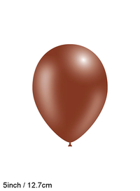 Decotex Pro Fashion Chocolate 5" Latex 100pk