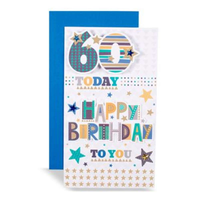 Excellence C75 Birthday Age 60 6pk