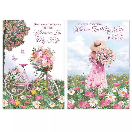 Poppyhill C50 Birthday Woman In My Life 12pk