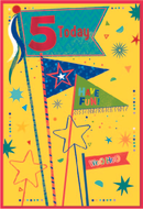 Simon Elvin C50 Birthday Age 5 Open 6pk