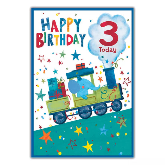 Simon Elvin C50 Birthday Age 3 6pk