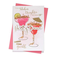 Xquisite C90 Birthday Age 18 Daughter 6pk