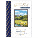 Six Kingsley Father's Day cards, featuring the Kingsley brand, with colorful designs and heartfelt messages for dads.