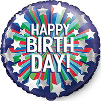Unique Foil Balloon Shooting Star Birthday 18"
