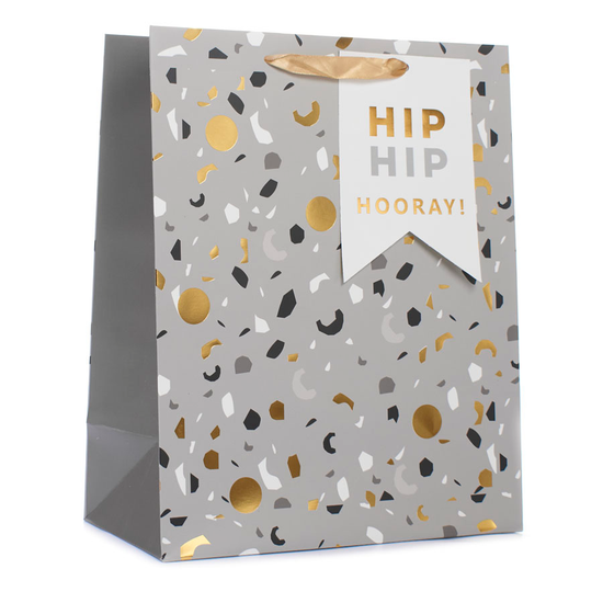 Tiger Feet 6 Pack Gift Bag Hip Hip Hooray Large