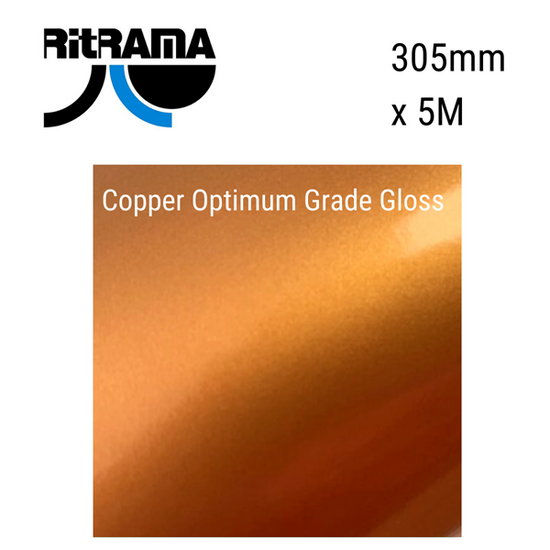 Ritrama Vinyl Optimum Gloss Copper 305mm x 5m