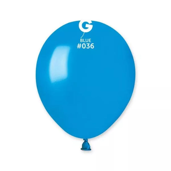 Gemar Metallic Blue 5" Latex Balloons 50pk