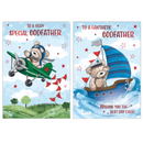 Poppyhill 12 Pack Cards C50 Birthday Godfather