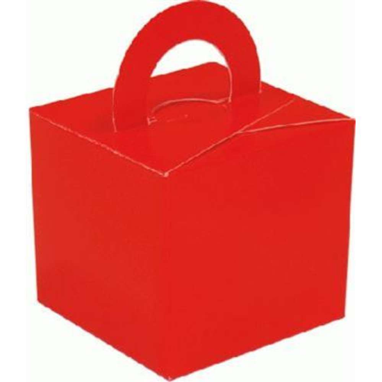 Oaktree 10 Pack Balloon Weight Gift Box Red