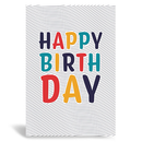 Prelude Pzazzle C50 Birthday Open 6pk