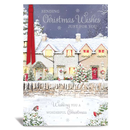Prelude 6 Pack Cards C50 Christmas Village Scene