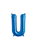 Northstar Foil Balloon Blue 16" Letter U