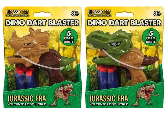 Dino Head Shooter With 5 Darts