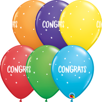 Anagram Congrats 11" Latex Balloons 25pk