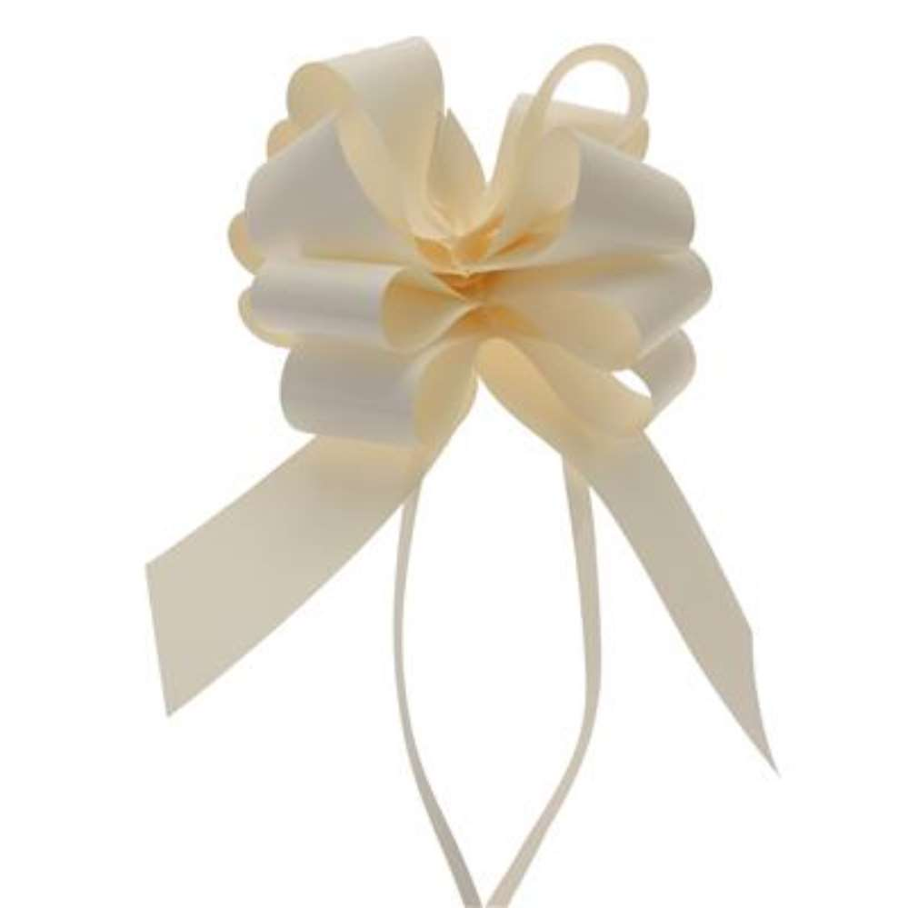 APAC 20 Pack Pull Bow Eggshell 50mm