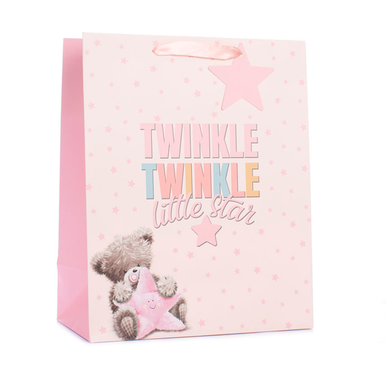 Tiger Feet Gift Bag Little Star Girl Large 6pk
