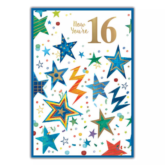 Simon Elvin C50 Birthday Age 16 6pk