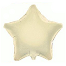 Oaktree Foil Balloon Ivory Star 19"