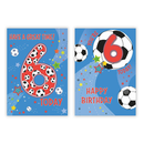 Poppyhill 12 Pack Cards C50 Kids Birthday Age 6