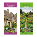 Tallon Tallon 24 Pack Calendar featuring cottages and gardens, super slim design, ideal for organizing and decorating spaces.