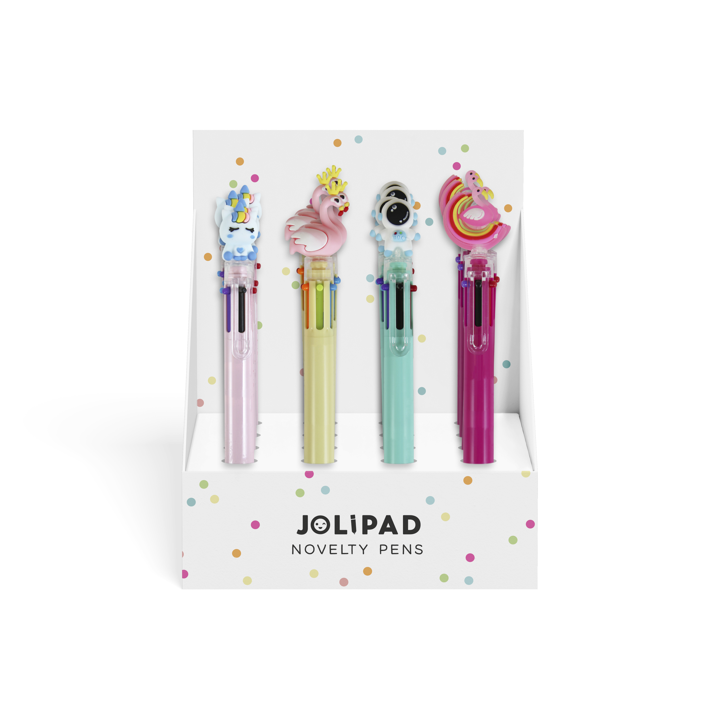 Eurowrap 16 Pack Pen Novelty Assorted