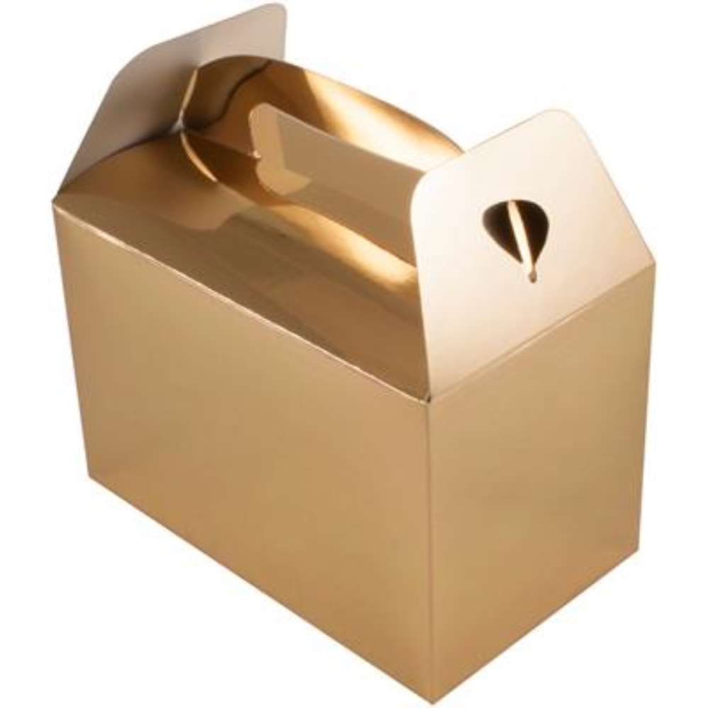 Oaktree Party Boxes Gold 100x154x92mm 6pk