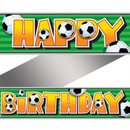 Unique Banner Happy Birthday Football 12ft